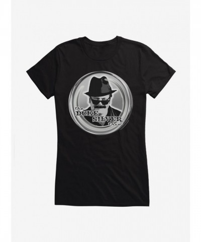 Parks And Recreation Duke Silver Trio Junior Girls T-Shirt