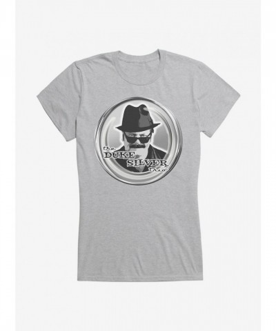 Parks And Recreation Duke Silver Trio Junior Girls T-Shirt