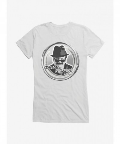 Parks And Recreation Duke Silver Trio Junior Girls T-Shirt