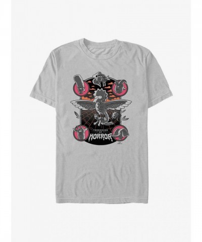 Simpsons Treehouse of Horror Silver Lisa T-Shirt for Men