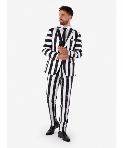 Opposuits Men's Beetlejuice Costume Suit