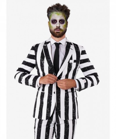 Opposuits Men's Beetlejuice Costume Suit