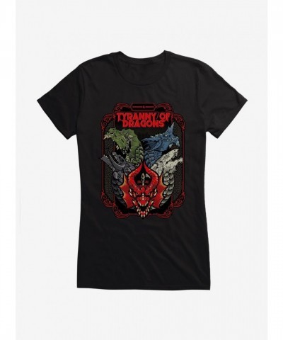 Dungeons & Dragons Tyranny Of Dragons Graphic Tee for Girls