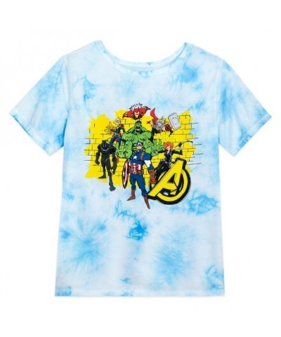 The Avengers Sensory Friendly Tie-Dye Tee for Boys – Soft & Comfortable Premium Fashion Shirt