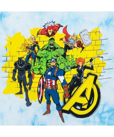 The Avengers Sensory Friendly Tie-Dye Tee for Boys – Soft & Comfortable Premium Fashion Shirt