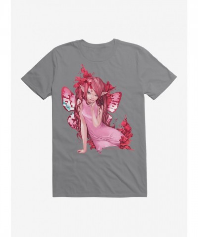 Trick Dream Fairies Grey Lightweight T-Shirt for Men