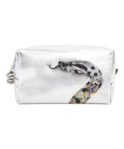Clippings Slytherin Glitter Cosmetic Bag Women