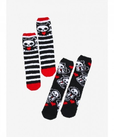 Skelanimals Cozy Fuzzy Socks Set - 2 Pair