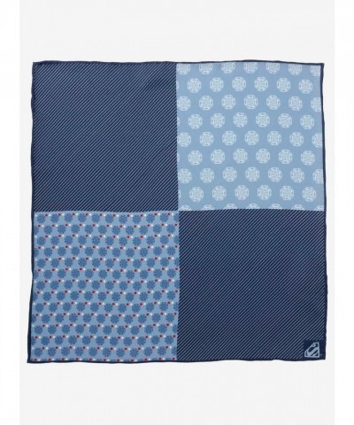 DC Comics Men's Unisex Superman Floral Silk Pocket Square