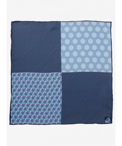 DC Comics Men's Unisex Superman Floral Silk Pocket Square